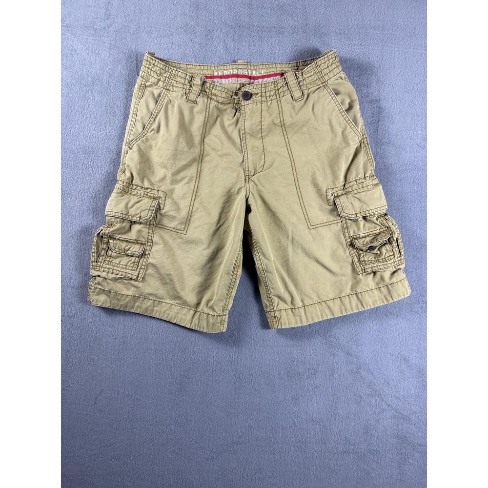 Aeropostale Men's Khaki Cargo Shorts